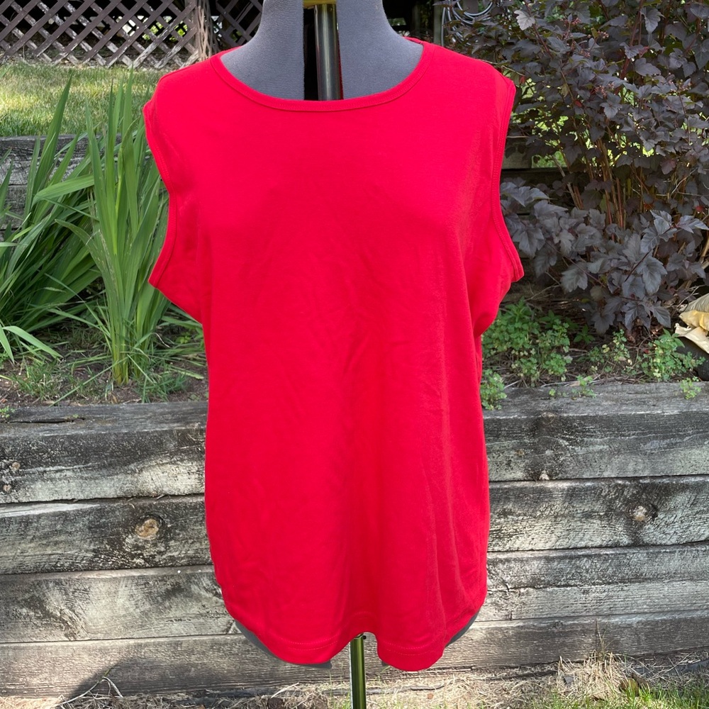 Blair Size 2XL Red Tank Top